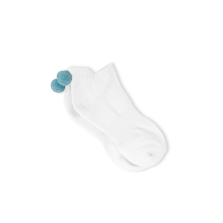 Pom pom 2025 trainer socks